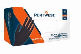 Disposable gloves A930 -  (Pk100) Black