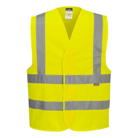 Hi-Vis Band and Brace Vest Orange - 0